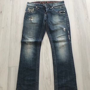 COPY - Rock Revival denim jeans.